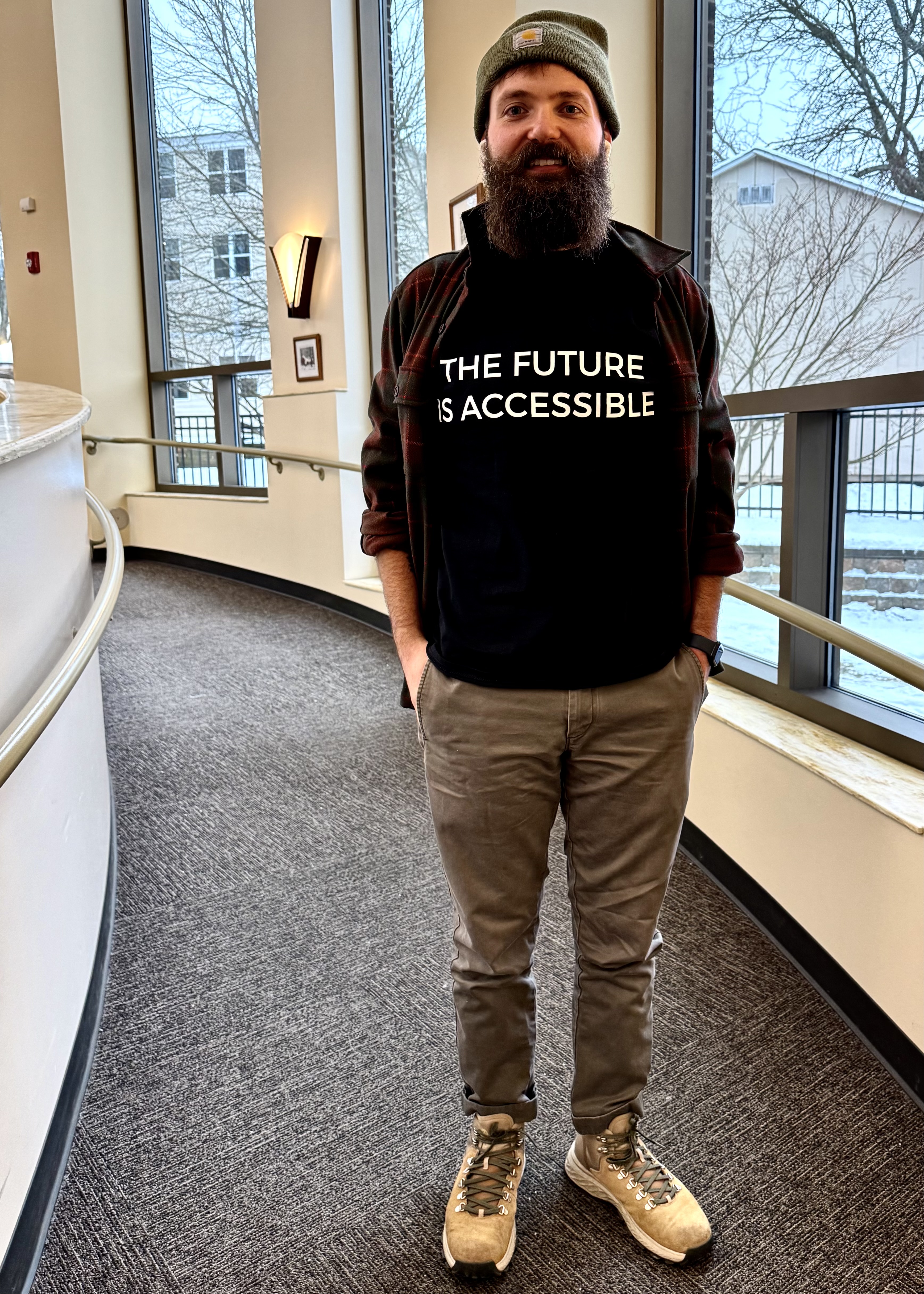 Zach Beaudoin, accessibility consultant